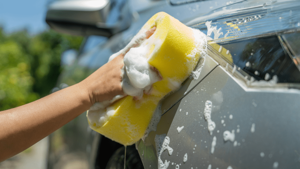 Cleaning a Car