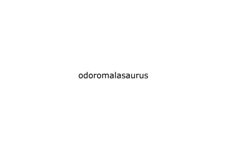 odoromalasaurus