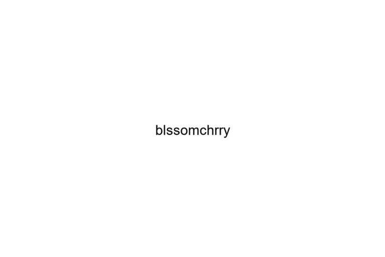 blssomchrry