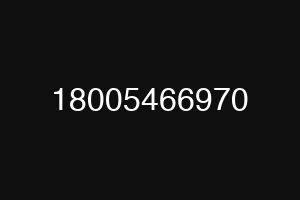18005466970