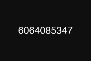 6064085347