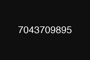 7043709895