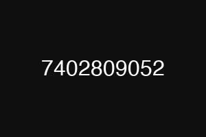 7402809052