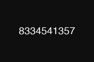 8334541357