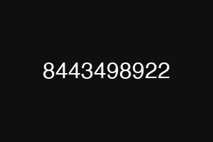 8443498922