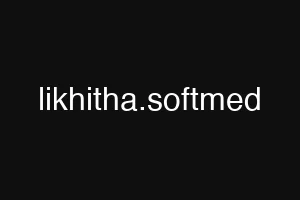 likhitha.softmed