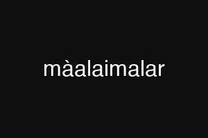 màalaimalar
