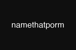 namethatporm