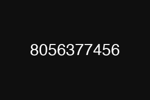 8056377456