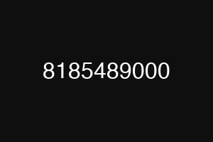 8185489000