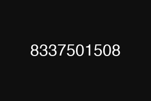 8337501508
