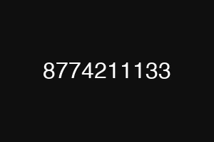 8774211133