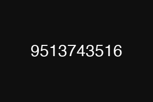 9513743516