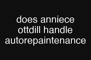 does anniece ottdill handle autorepaintenance
